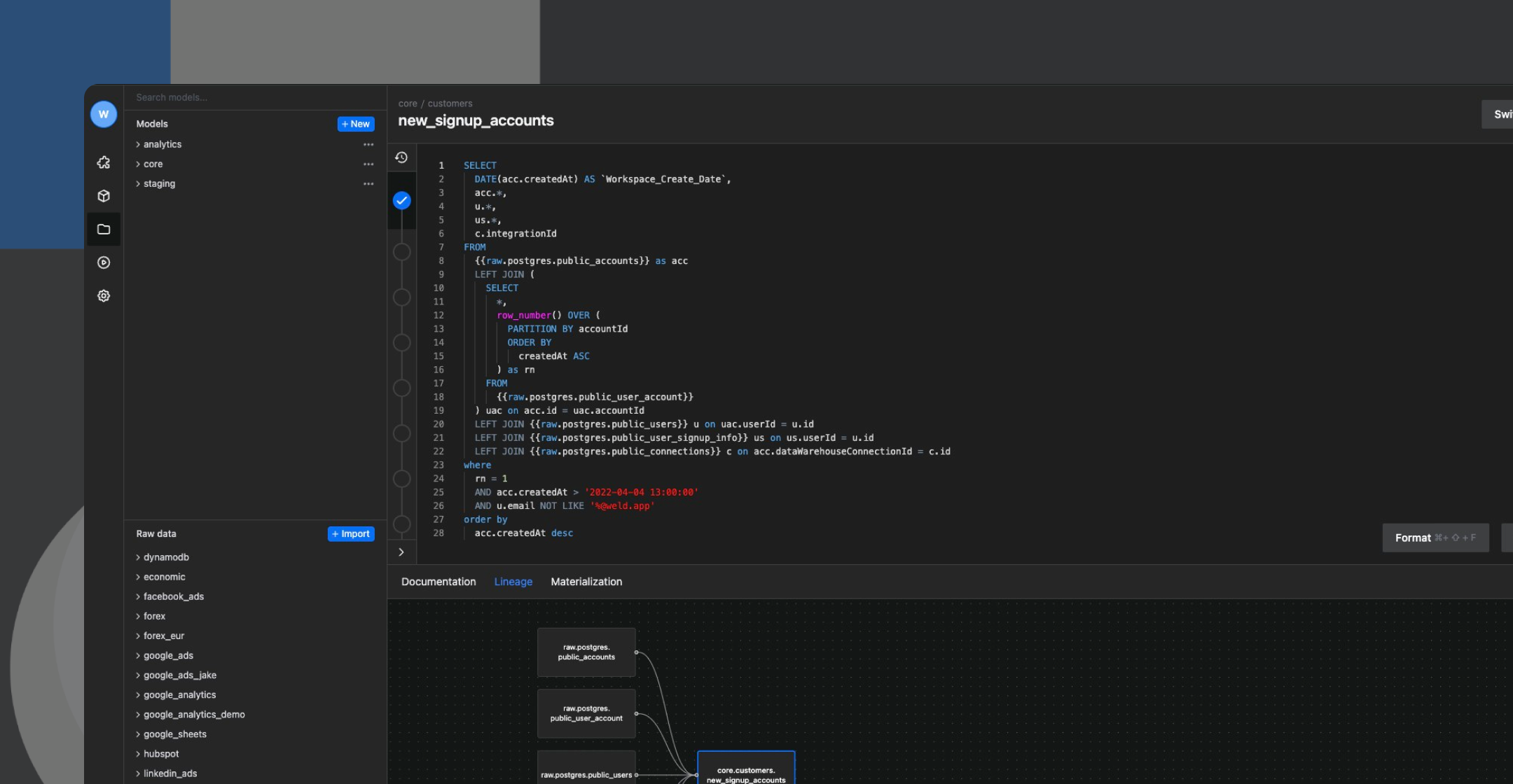 An overview of the Weld Modelling tool