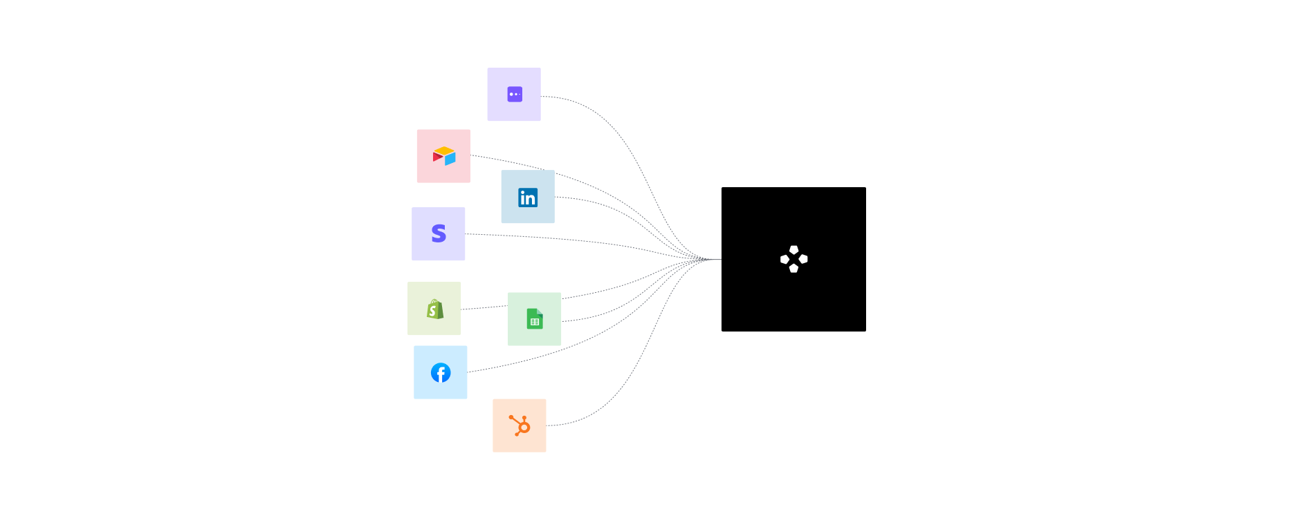 An image of tools streaming data to the Weld platform